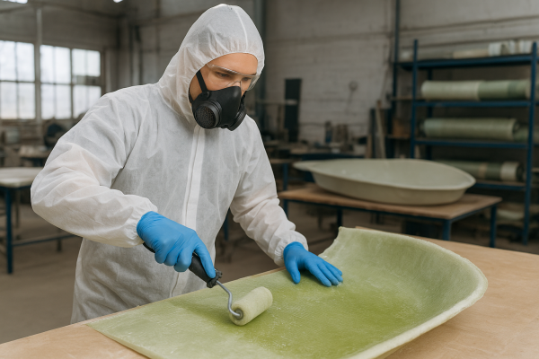 28/3. Műanyag termékgyártó (GFK) német munka Stuttgart közelében